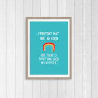 Gratitude Inspirational Quote Prints | Positive Quotes Poster | Inspirational Poster